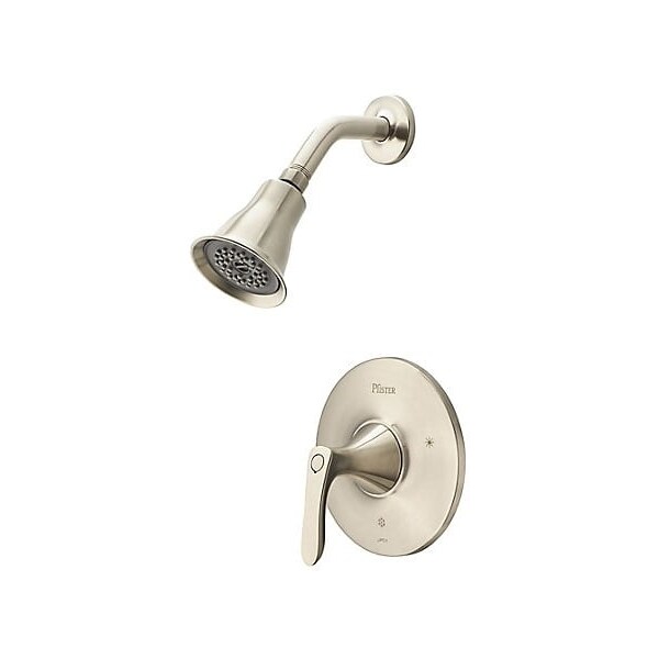 Pfister Pfister Weller 0X8 Series Shower Trim Brushed Nickel LG89-7WRK - main